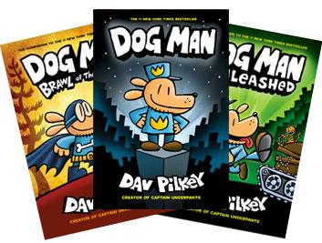 dog man book covers